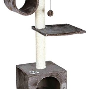 Trixie Cat Tree San Fernando Scratching Post Grey 106cm 4011905439525 Trixie Cat Tree San Fernando Scratching Post Grey 106cm 4011905439525