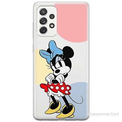 ERT GROUP mobiltelefonfodral för Samsung A53 5G originalt och officiellt licensierat Disney mönster Minnie 078 optimalt anpassad till formen på mobiltelefonen, gedeeltelijk transparant 5905795029852