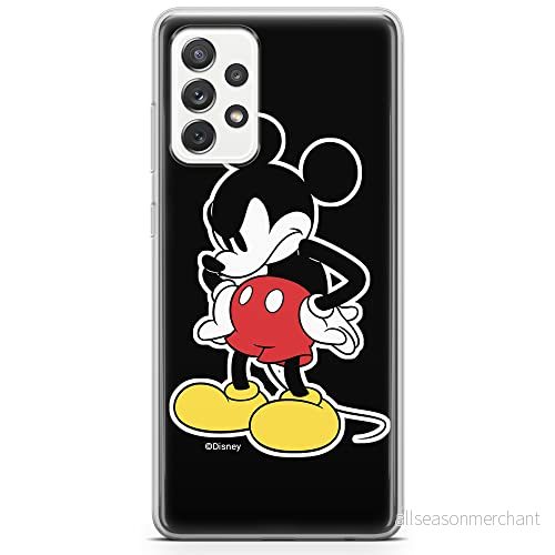ERT GROUP mobiltelefonfodral för Samsung A73 5G originalt och officiellt licensierat Disney mönster Mickey 011 optimalt anpassad till formen på mobiltelefonen, fodral tillverkad av TPU plast 5904805511677