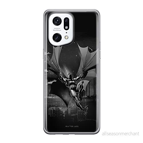 ERT GROUP mobiltelefonfodral för Oppo FIND X5 PRO originalt och officiellt licensierat DC mönster Batman 073 optimalt anpassad till formen på mobiltelefonen, fodral tillverkad av TPU plast 5905511416164