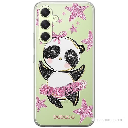 ERT GROUP mobiltelefonfodral för Samsung A54 5G originalt och officiellt licensierat Babaco mönster Panda 007 optimalt anpassad till formen på mobiltelefonen, gedeeltelijk transparant 5905511814618
