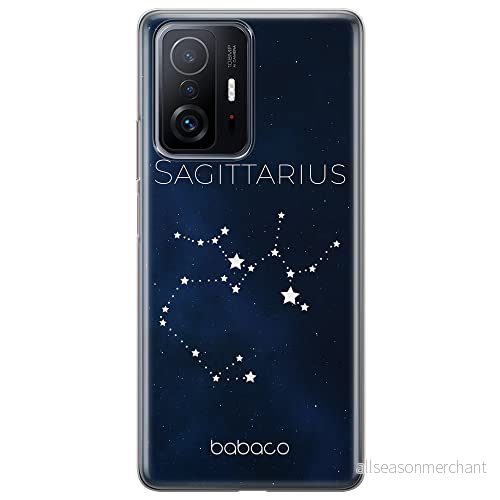 ERT GROUP mobiltelefonfodral för Xiaomi 11T 5G / PRO originalt och officiellt licensierat Babaco mönster Zodiac Constellation 009, fodral tillverkad av TPU plast 5904805557194