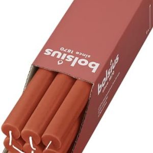 Bolsius Avsmalnande ljuspelare Stakljus Rustikt Orange 9 pack Lång Brinntid På 13 Timmar Hushållsljus Inredning Oparfymerad Naturligt Veganskt Vax 270 x 23 mm 8717847162472 Bolsius Avsmalnande ljuspelare Stakljus Rustikt Orange 9 pack Lång Brinntid På 13 Timmar Hushållsljus Inredning Oparfymerad Naturligt Veganskt Vax 270 x 23 mm 8717847162472