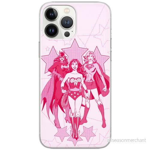 ERT GROUP mobiltelefonfodral för Huawei P30 originalt och officiellt licensierat DC mönster Super Girls 002 Vit optimalt anpassad till formen på mobiltelefonen, fodral tillverkad av TPU plast 5903040857588