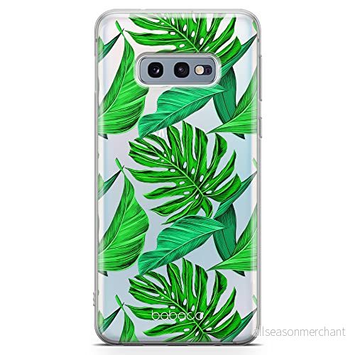 ERT GROUP mobiltelefonfodral för Samsung S10e originalt och officiellt licensierat Babaco mönster Plants 006 optimalt anpassad till formen på mobiltelefonen, gedeeltelijk transparant 5903537935430