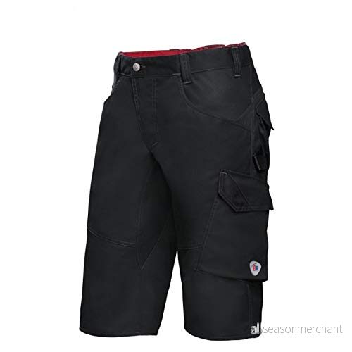 BP 1993-570-32 shorts elastisk rygg ergonomiskt snitt smal silhuett 65% polyester, 35% bomull normal passform storlek: 64 n färg: svart 4055301087553
