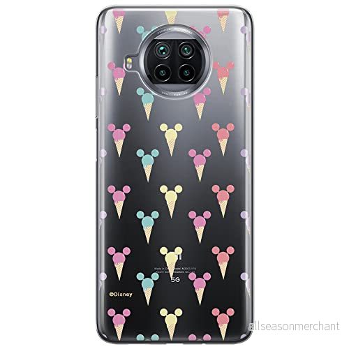 ERT GROUP mobiltelefonfodral för Xiaomi MI 10T LITE/REDMI NOTE 9 PRO 5G originalt och officiellt licensierat Disney mönster Mickey 002, gedeeltelijk transparant 5903537151915