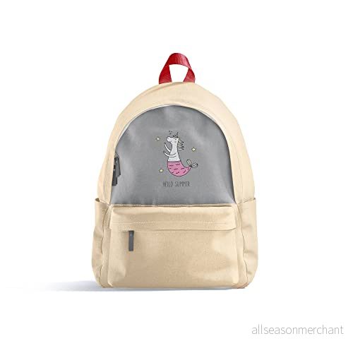 Bonamaison Unisex TRGCBP103176 R ryggsäckar, flerfärgad, 43 x 30 cm 9804456733281