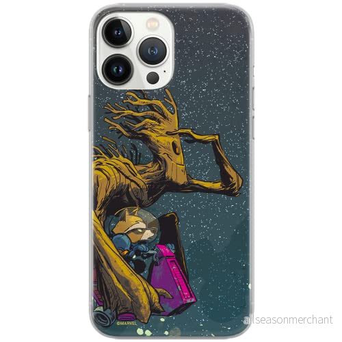 ERT GROUP mobiltelefonfodral för Huawei P30 originalt och officiellt licensierat Marvel mönster Guardians of the Galaxy 003 Vit anpassad till formen på mobiltelefonen, fodral tillverkad av TPU plast 5903040537589