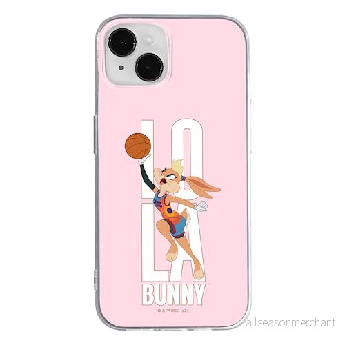 ERT GROUP mobiltelefonfodral för Iphone 14 PLUS originalt och officiellt licensierat Looney Tunes mönster Space Jam 028 anpassad till formen på mobiltelefonen, fodral tillverkad av TPU plast 5905511065737