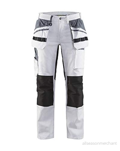 Målarbyxa 7910 1000 Stretch Dam Vit/Svart D25 7330509625347