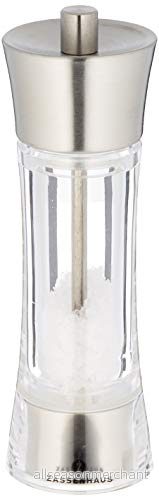 Zassenhaus Salt Mill Aachen Stainless Steel 18 cm 4006528035315