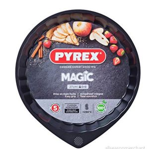 Pyrex MG27BN6 magisk flan tenn, svart, 27 cm 3426470276375 Pyrex MG27BN6 magisk flan tenn, svart, 27 cm 3426470276375