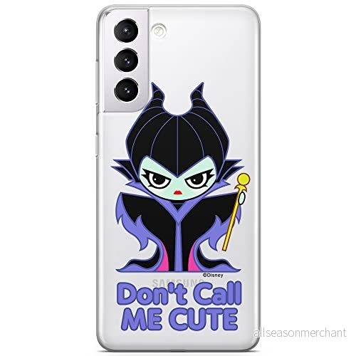 ERT GROUP mobiltelefonfodral för Samsung S21 PLUS originalt och officiellt licensierat Disney mönster Maleficent 003 optimalt anpassad till formen på mobiltelefonen, gedeeltelijk transparant 5905131479709