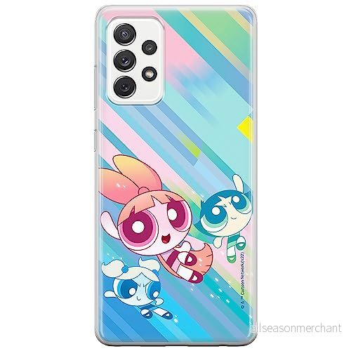 ERT GROUP mobiltelefonfodral för Samsung A53 5G originalt och officiellt licensierat The Powerpuff Girls mönster 037, fodral tillverkad av TPU plast 5905511981808