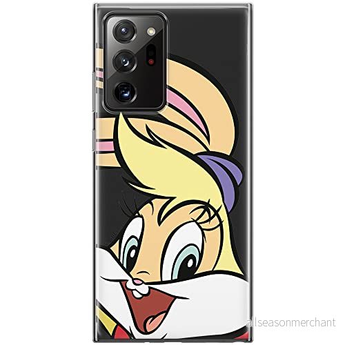 ERT GROUP mobiltelefonfodral för Samsung GALAXY NOTE 20 ULTRA originalt och officiellt licensierat Looney Tunes mönster Lola 002 anpassad till formen på mobiltelefonen, gedeeltelijk transparant 5903040361948