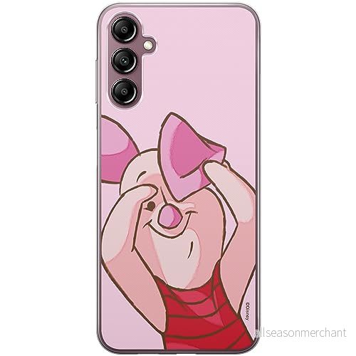 ERT GROUP mobiltelefonfodral för Samsung A14 4G/5G originalt och officiellt licensierat Disney mönster Winnie the Pooh & Friends 034, fodral tillverkad av TPU plast 5905511822224