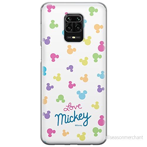 ERT GROUP mobiltelefonfodral för Xiaomi REDMI NOTE 9 PRO/ 9S originalt och officiellt licensierat Disney mönster Mickey 017 anpassad till formen på mobiltelefonen, fodral tillverkad av TPU plast 5903040312070