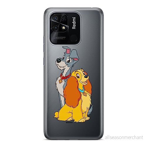 ERT GROUP mobiltelefonfodral för Xiaomi REDMI 10C originalt och officiellt licensierat Disney mönster Lady and the Tramp 003 optimalt anpassad till formen på mobiltelefonen, gedeeltelijk transparant 5905511546397