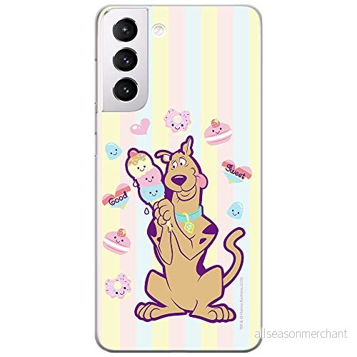 ERT GROUP mobiltelefonfodral för Samsung S21 originalt och officiellt licensierat Scooby Doo mönster 004 optimalt anpassad till formen på mobiltelefonen, fodral tillverkad av TPU plast 5903932377385