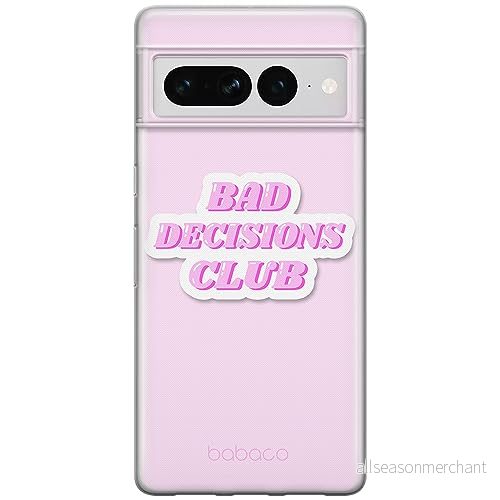 ERT GROUP mobiltelefonfodral för Google PIXEL 7 PRO originalt och officiellt licensierat Babaco mönster 90's Girl 003 optimalt anpassad till formen på mobiltelefonen, fodral tillverkad av TPU plast 5905795167455