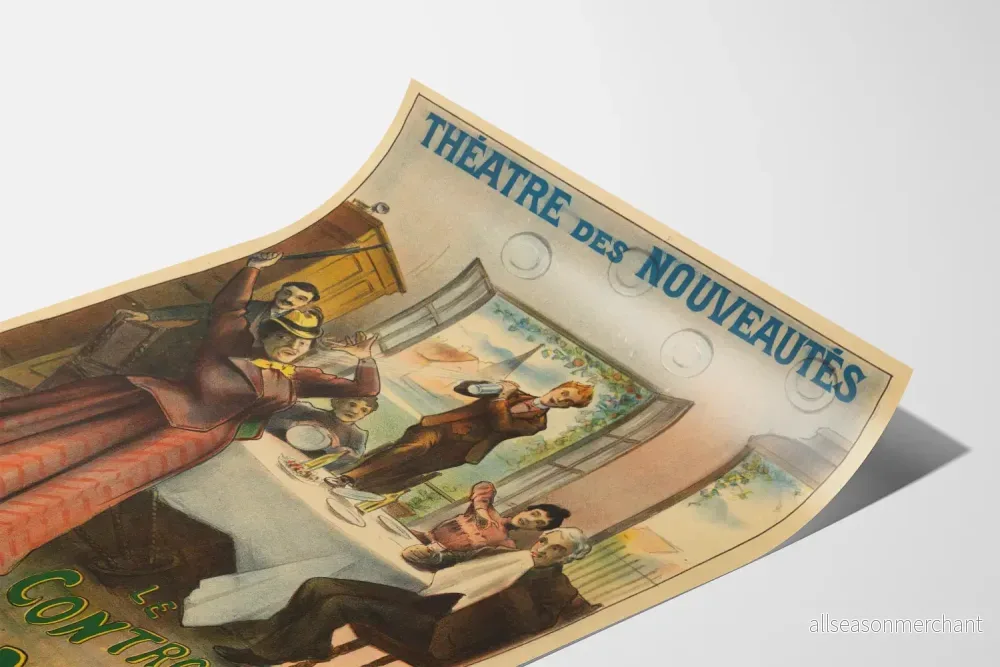 Affisch Teateret Nouveautés - Kontrollanten för sovvagnarna - Bild 3