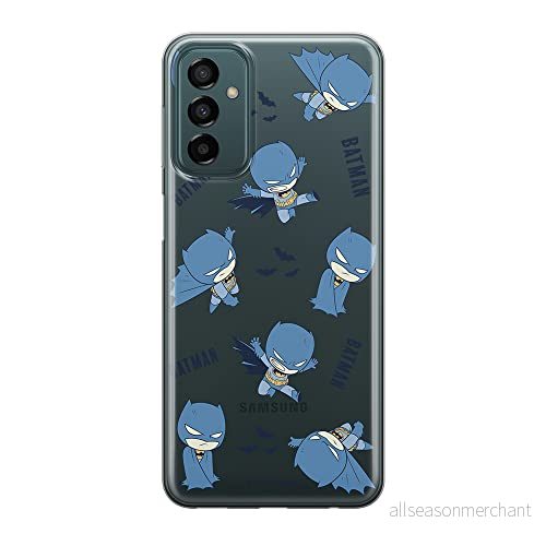 ERT GROUP mobiltelefonfodral för Samsung M13 4G/M23 5G/F23 originalt och officiellt licensierat DC mönster Batman 076 optimalt anpassad till formen på mobiltelefonen, gedeeltelijk transparant 5905511372033