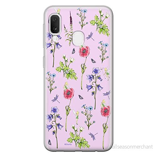 ERT GROUP mobiltelefonfodral för Samsung A20e originalt och officiellt licensierat Disney mönster Tinker Bell 004 optimalt anpassad till formen på mobiltelefonen, fodral tillverkad av TPU plast 5904805656002