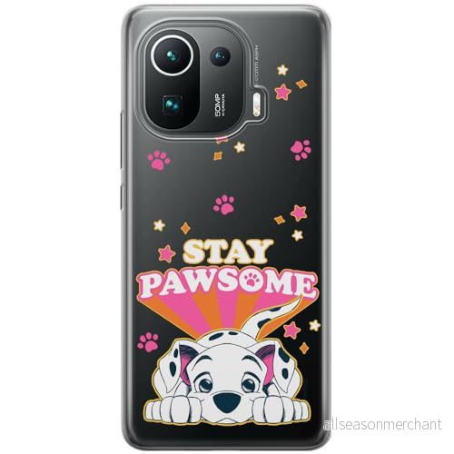 ERT GROUP mobiltelefonfodral för Xiaomi MI 11 PRO originalt och officiellt licensierat Disney mönster Dalmatian 007 optimalt anpassad till formen på mobiltelefonen, gedeeltelijk transparant 5905511991722