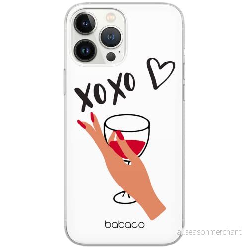 ERT GROUP mobiltelefonfodral för Huawei P30 Lite originalt och officiellt licensierat Babaco mönster XOXO 001 Vit optimalt anpassad till formen på mobiltelefonen, gedeeltelijk transparant 5904805046865