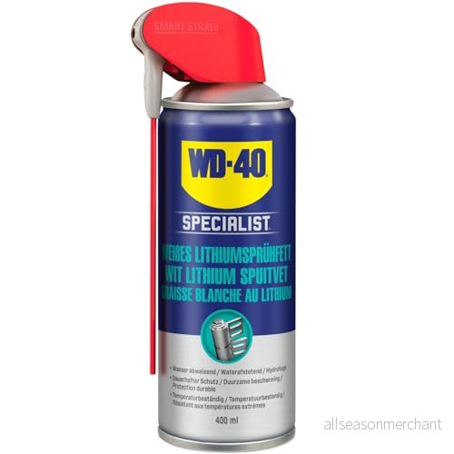 WD 40 Specialist vit litiumsprayfett smart straw 400 ml 5032227005563