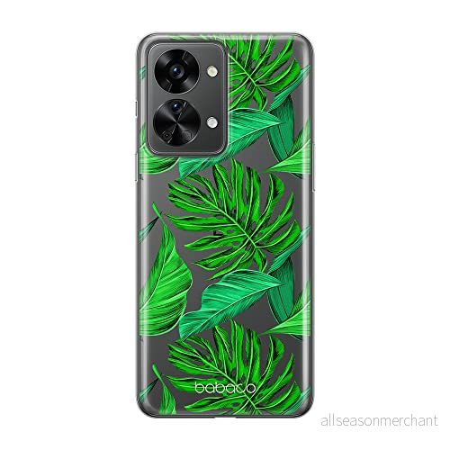 ERT GROUP mobiltelefonfodral för Oneplus NORD 2T 5G originalt och officiellt licensierat Babaco mönster Plants 006 optimalt anpassad till formen på mobiltelefonen, gedeeltelijk transparant 5905511267667