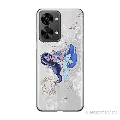 ERT GROUP mobiltelefonfodral för Oneplus NORD 2T 5G originalt och officiellt licensierat Disney mönster Jasmine 006 optimalt anpassad till formen på mobiltelefonen, fodral tillverkad av TPU plast 5905511279585