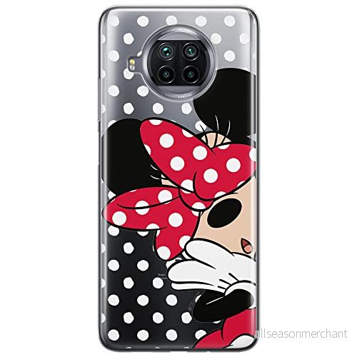 ERT GROUP mobiltelefonfodral för Xiaomi REDMI NOTE 9T originalt och officiellt licensierat Disney mönster Minnie 003 optimalt anpassad till formen på mobiltelefonen, gedeeltelijk transparant 5904805647178