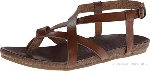 Blowfish Malibu dam granola syntetisk sandal, whisky dyecut pu, 40 EU 887837265976