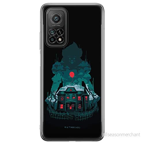 ERT GROUP mobiltelefonfodral för Huawei P30 Lite originalt och officiellt licensierat Horror mönster It 015 Vit optimalt anpassad till formen på mobiltelefonen, fodral tillverkad av TPU plast 5905131987938