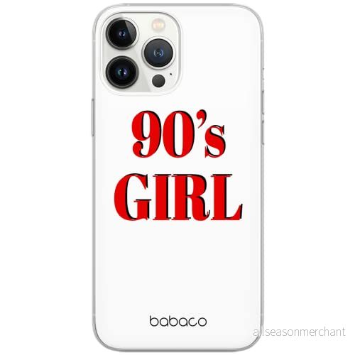 ERT GROUP mobiltelefonfodral för Apple Iphone 6 PLUS originalt och officiellt licensierat Babaco mönster 90's Girl 001 Vit anpassad till formen på mobiltelefonen, fodral tillverkad av TPU plast 5903932316018