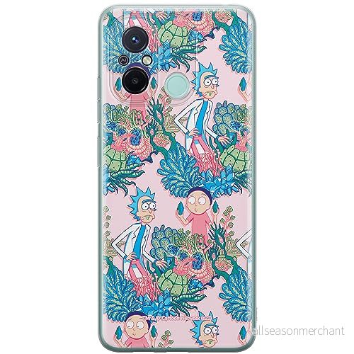 ERT GROUP mobiltelefonfodral för Xiaomi REDMI 12C/ 11A originalt och officiellt licensierat Rick and Morty mönster & 021, fodral tillverkad av TPU plast 5905511850517