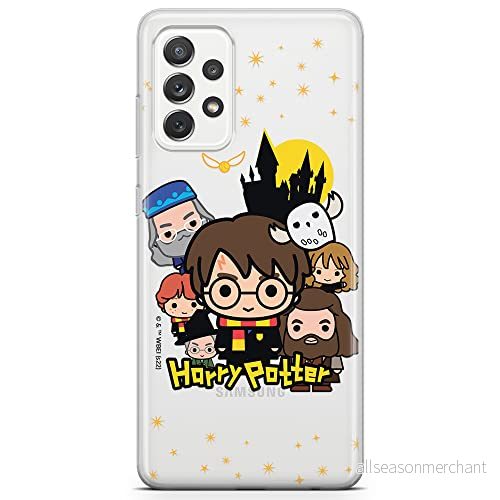 ERT GROUP mobiltelefonfodral för Samsung A72 5G originalt och officiellt licensierat Harry Potter mönster 100 optimalt anpassad till formen på mobiltelefonen, gedeeltelijk transparant 5905131729118