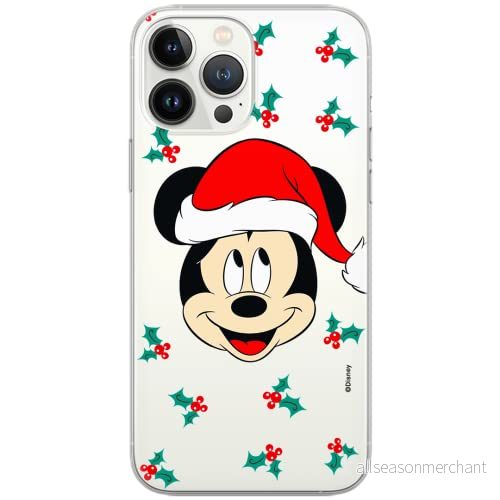 ERT GROUP mobiltelefonfodral för Apple Iphone 11 originalt och officiellt licensierat Disney mönster Mickey 040 Vit optimalt anpassad till formen på mobiltelefonen, gedeeltelijk transparant 5903932058390