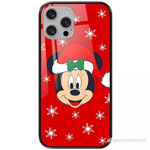 ERT GROUP mobiltelefonfodral för Apple Iphone 13 MINI originalt och officiellt licensierat Disney mönster Minnie 061 tillverkad av härdat glas, skyddsfodral 5904805872648