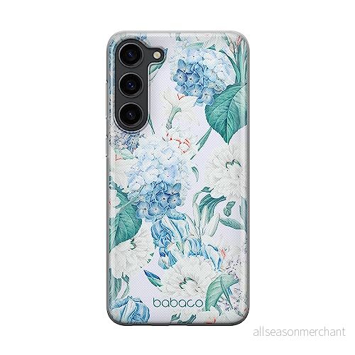 ERT GROUP mobiltelefonfodral för Samsung S23 PLUS originalt och officiellt licensierat Babaco mönster Flowers 028 optimalt anpassad till formen på mobiltelefonen, fodral tillverkad av TPU plast 5905511452094