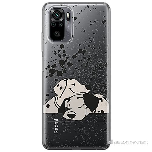ERT GROUP mobiltelefonfodral för Xiaomi REDMI NOTE 10/ 10S originalt och officiellt licensierat Disney mönster Dalmatian 003 optimalt anpassad till formen på mobiltelefonen, gedeeltelijk transparant 5903537180557