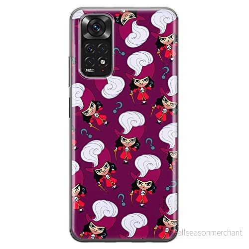 ERT GROUP mobiltelefonfodral för Xiaomi REDMI 10 originalt och officiellt licensierat Disney mönster James Hook 002, fodral tillverkad av TPU plast 5905131448828