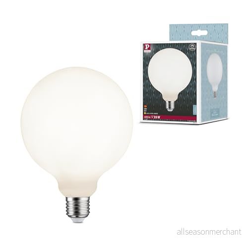Paulmann 29081 White Lampion Edition Filament LED Glob G125 230 V E27 4,3 W 400 lm Dimbar 125 mm Vit Glas 3000 K 4000870290811