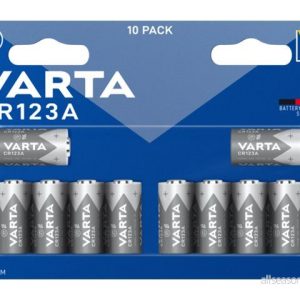 Varta Professional Batteri cylindrisk 10 x CR123A primär litium mangan 4008496995608
