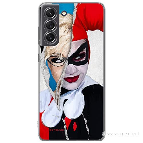 ERT GROUP mobiltelefonfodral för Samsung S21 FE originalt och officiellt licensierat DC mönster Harley Quinn 007 optimalt anpassad till formen på mobiltelefonen, fodral tillverkad av TPU plast 5905131565136