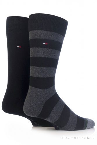 Tommy Hilfiger Strumpor - 2-pack - Svart 8713537926379