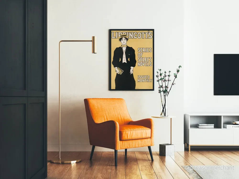 Vintageposter Lippincotts - Serie av utvalda månatliga romaner - Bild 2