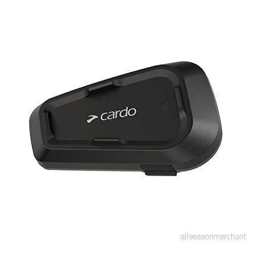 Cardo Systems Spirit Motorcycle Bluetooth Communication Headset Black, Single Pack 828831843067